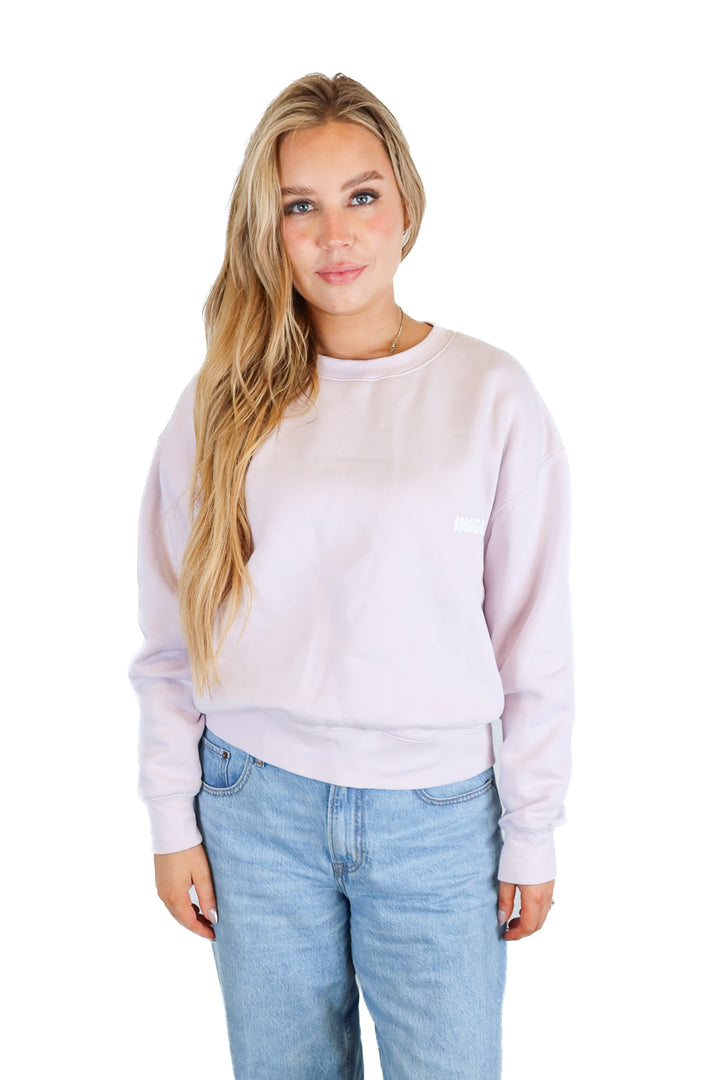 imago dei lilac crewneck (s)