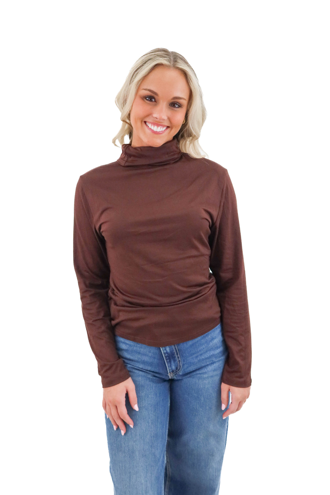 ekouaer brown turtleneck (m)