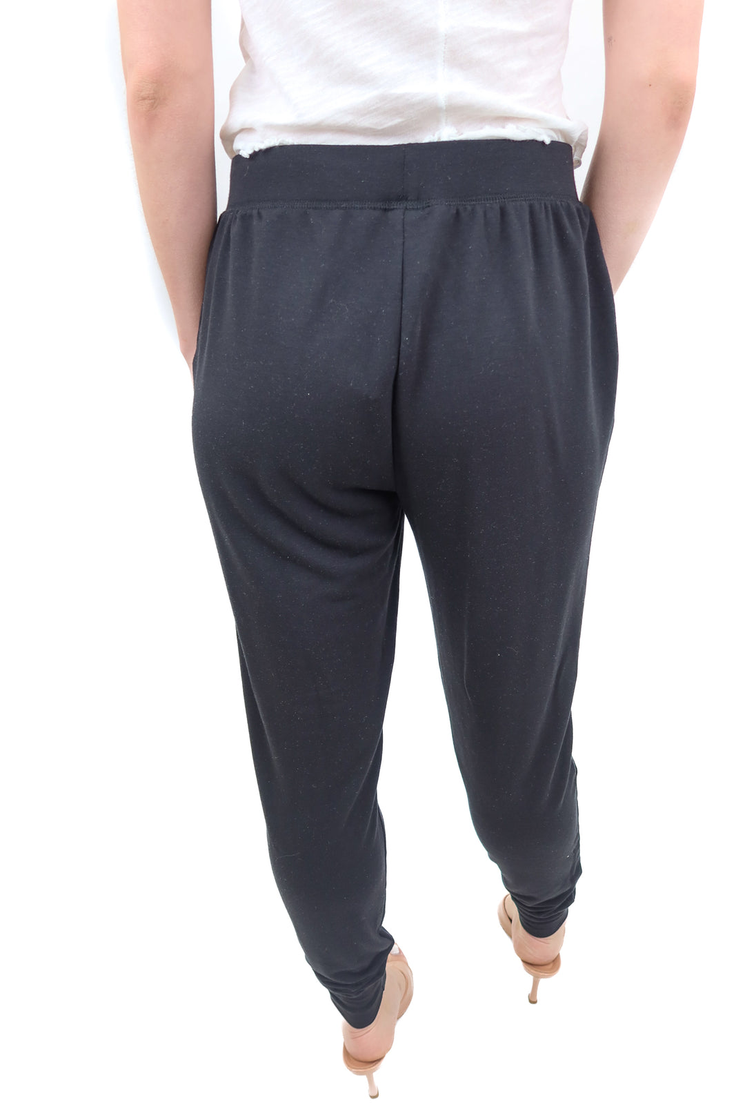 yummie black joggers (s; retail $52)