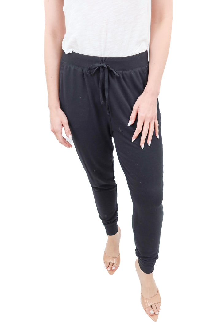 yummie black joggers (s; retail $52)