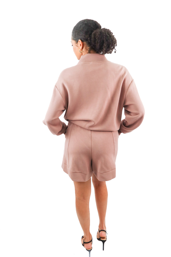 varley taupe lounge set (m; retail $266)