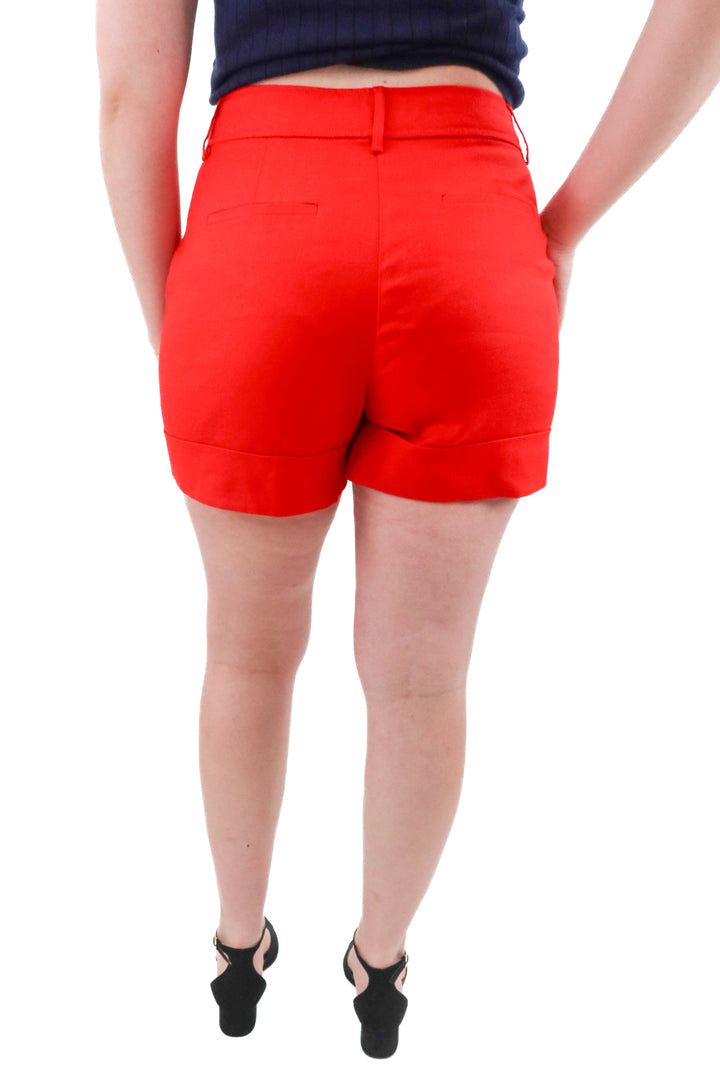 j.crew red shorts (8; retail $118)