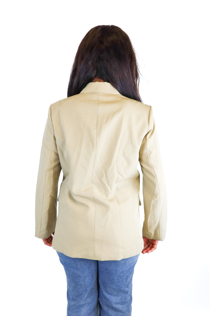 carly jean tan blazer NWT (m)