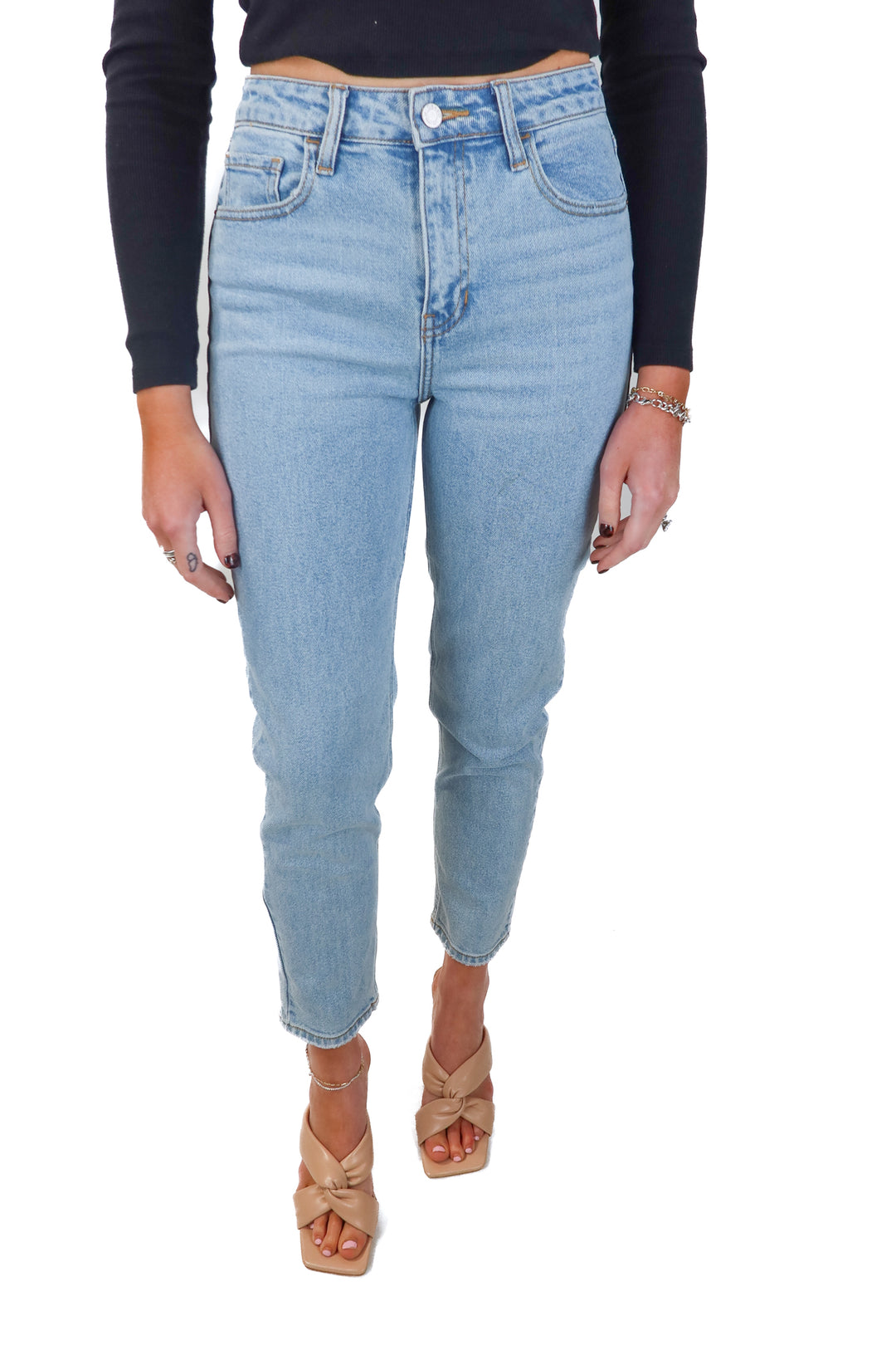 cello light wash straight jeans NWT (3; retail $65)