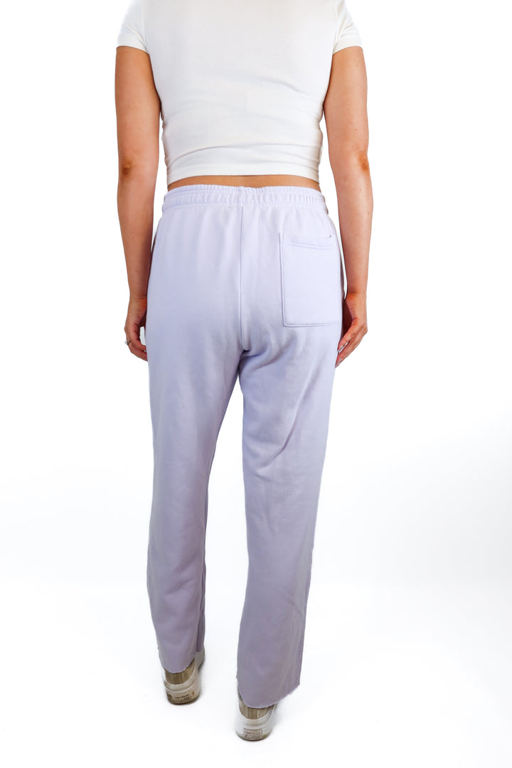 lemme lilac wide leg sweatpants (L)