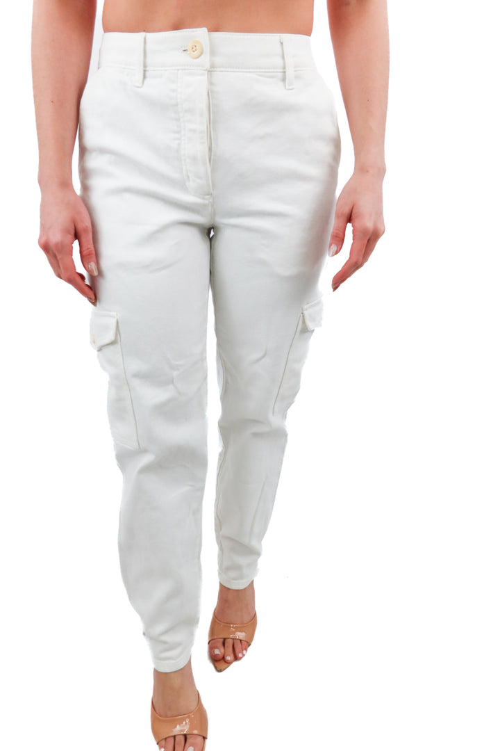 wilfred white denim pants (2; retail $148)