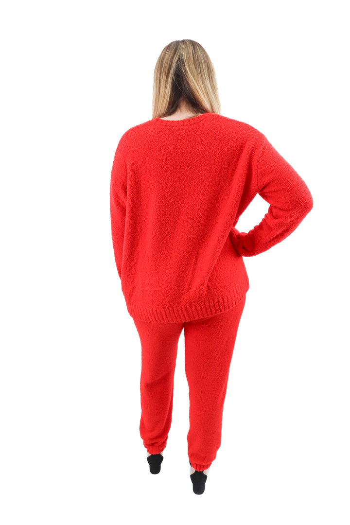 splendid red terry cloth set (l; retail $250)