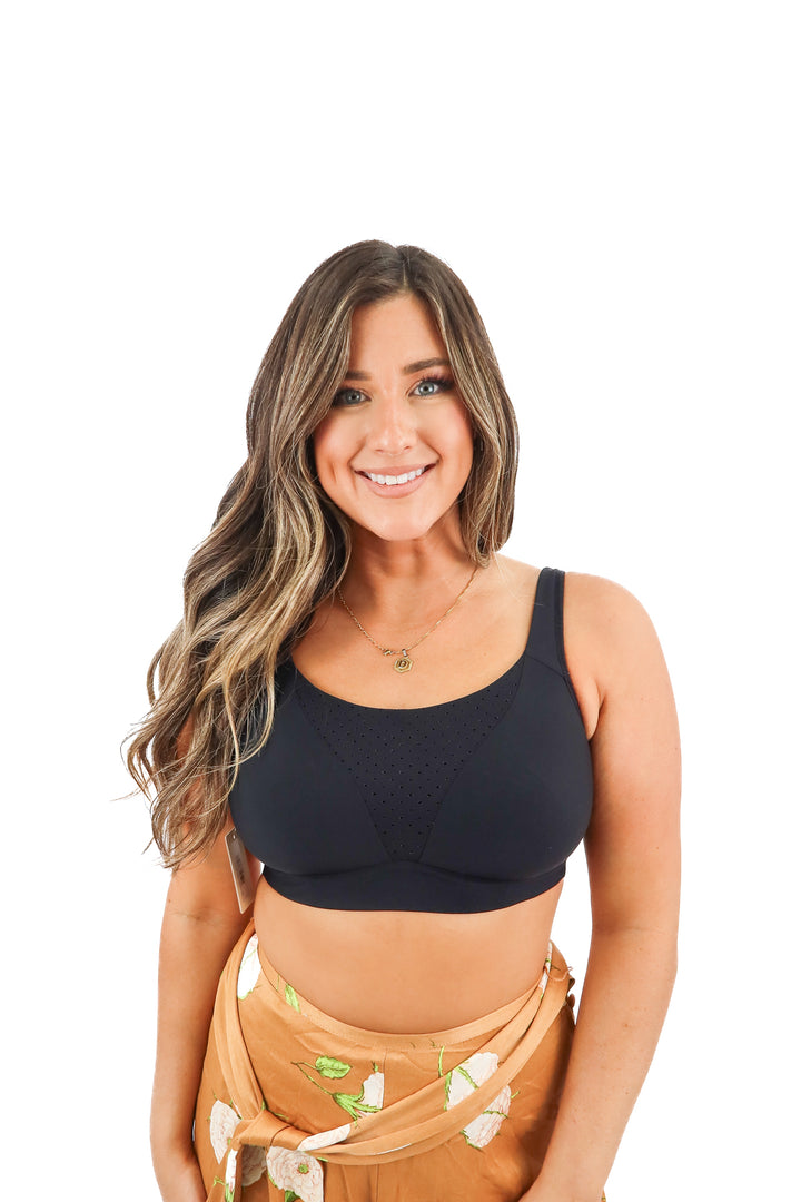Lululemon black sports bra (36D)