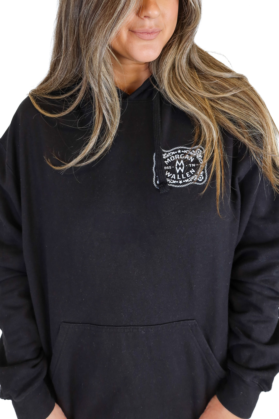 Black Morgan Wallen Hoodie Sweatshirt (*M)