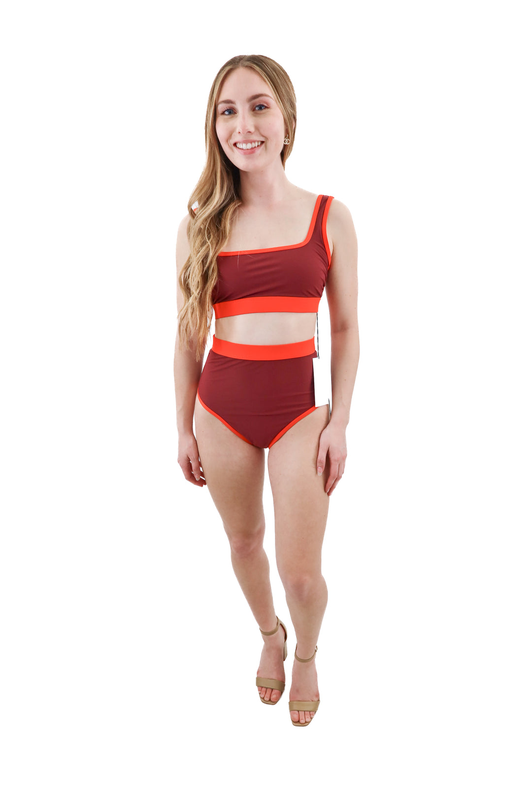 bondi born two piece swim set (XS)
