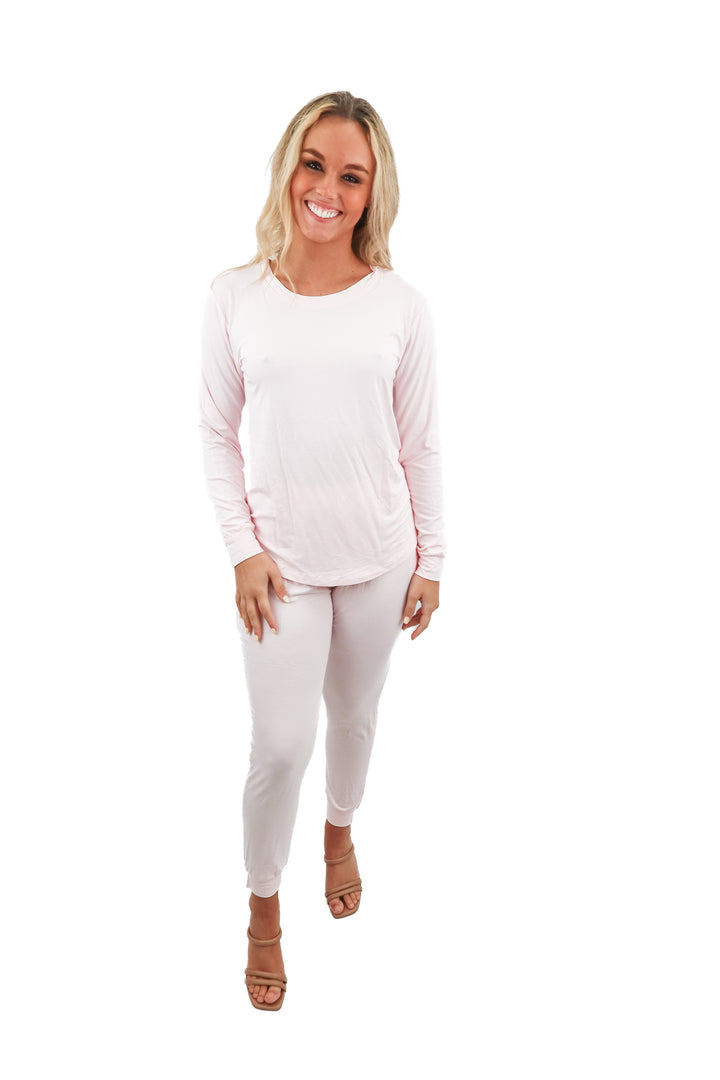 kyte baby pink lounge set NWT (s; retail $95)