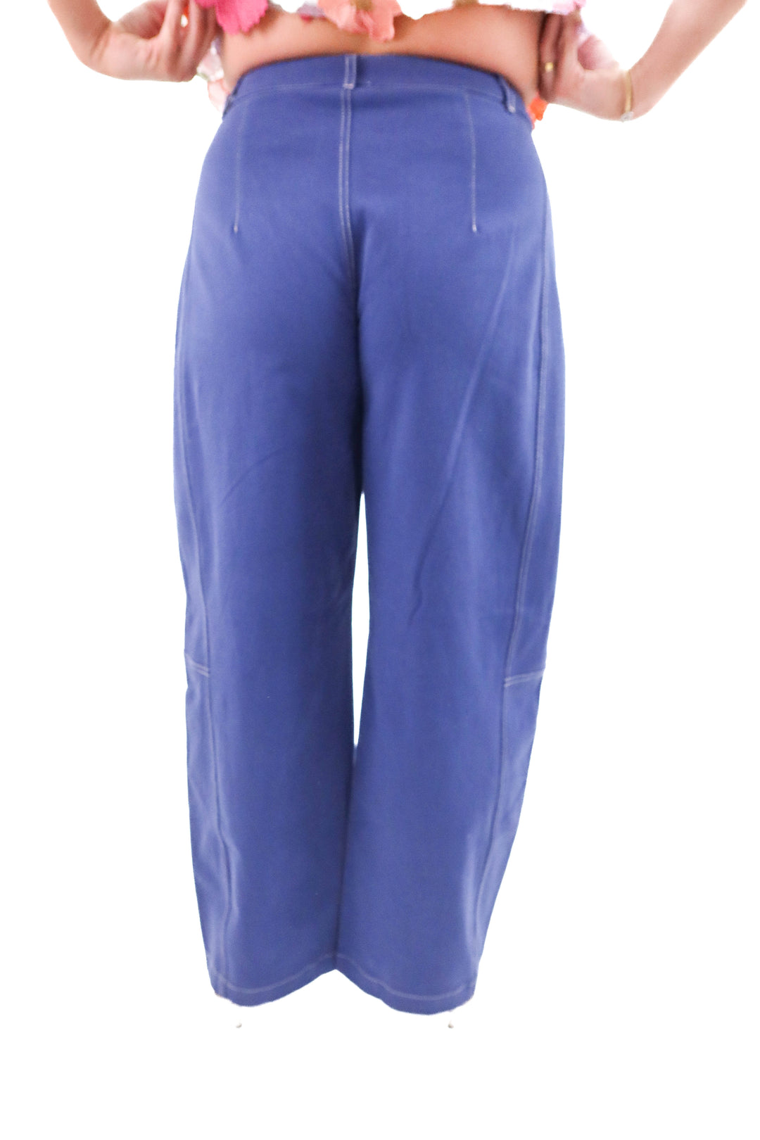 maeve navy pants nwt (8; retail $138)