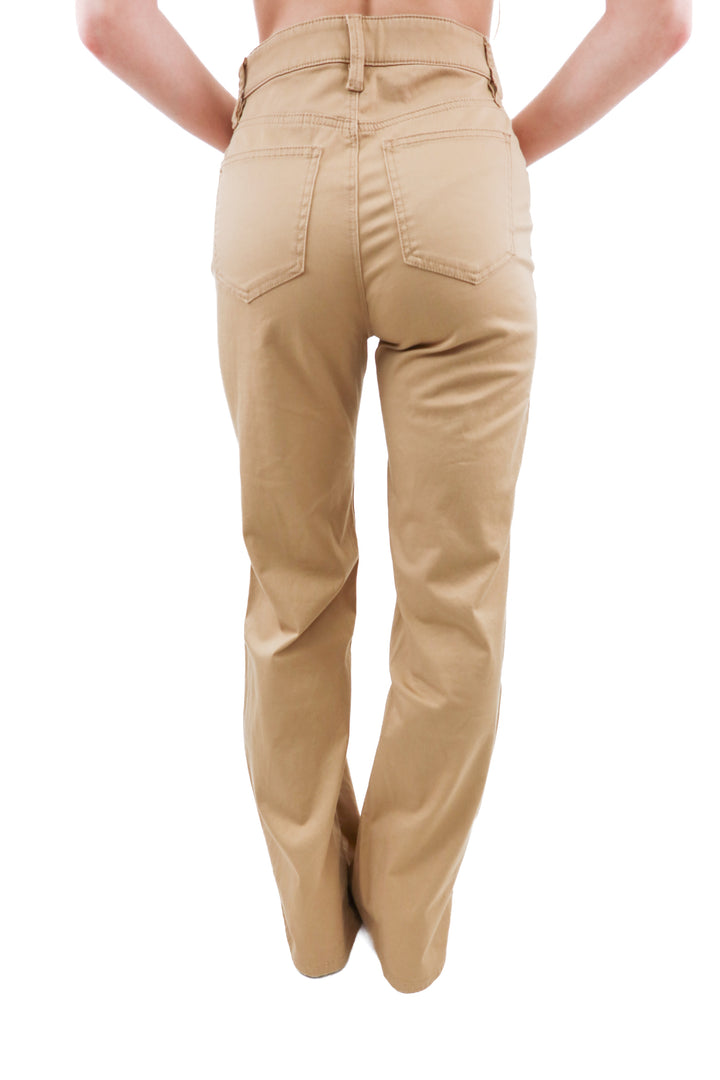 ann taylor weekend brown trousers pants (00; retail $149)