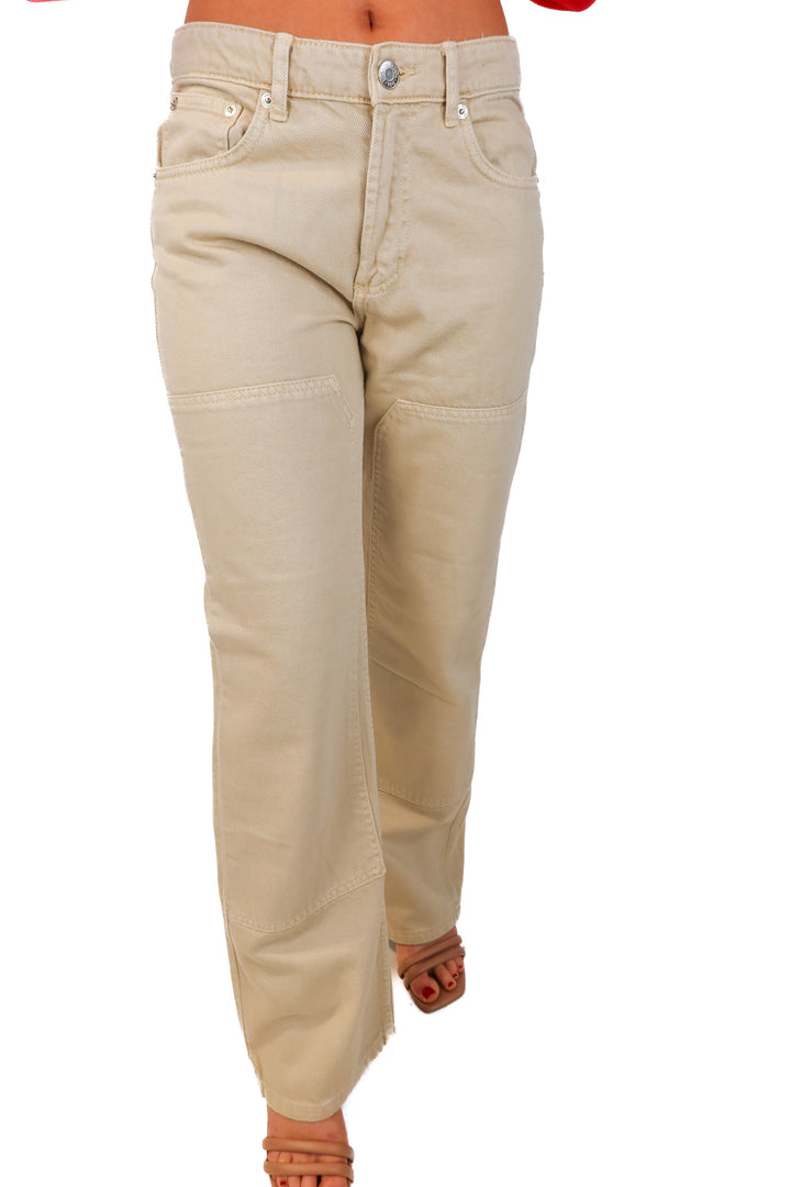 zara tan wide leg jeans (6)