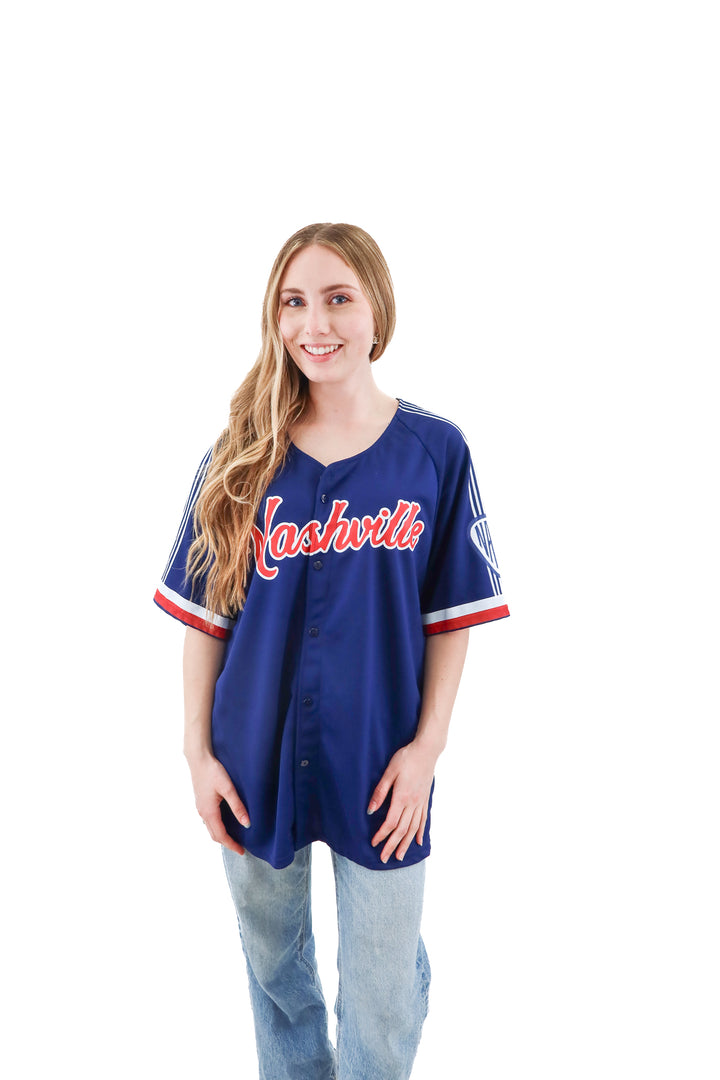 blue nashville sounds jersey (m)
