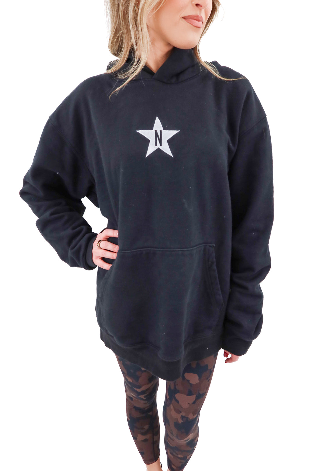 nashville stars black hoodie (l)