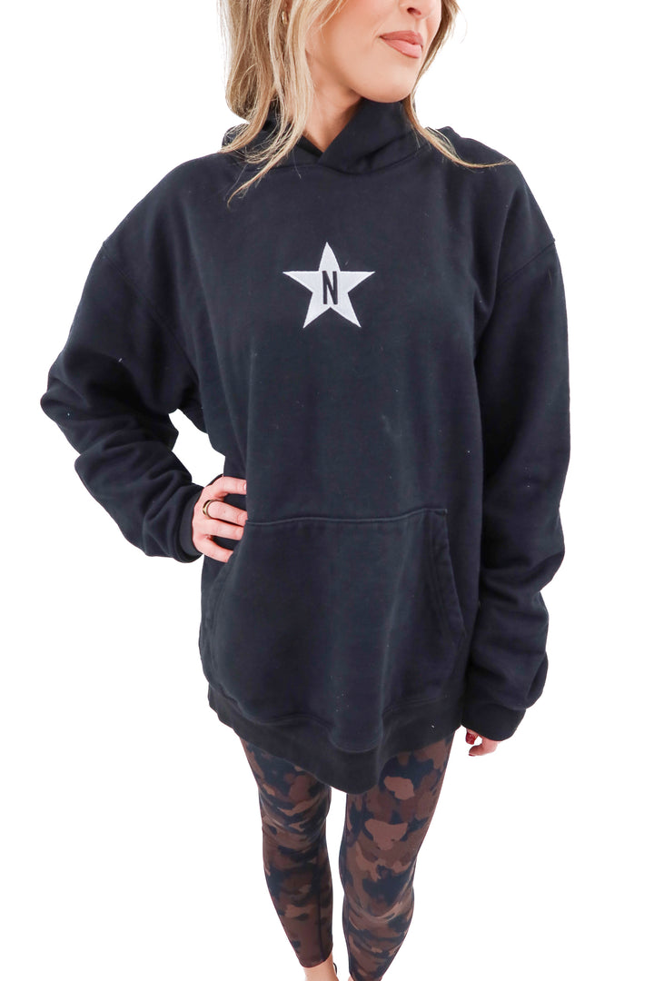 nashville stars black hoodie (l)