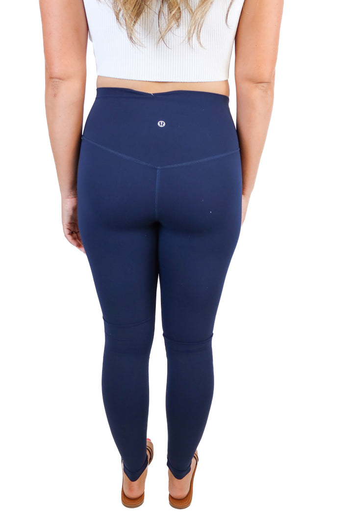 lululemon navy leggings (s)*
