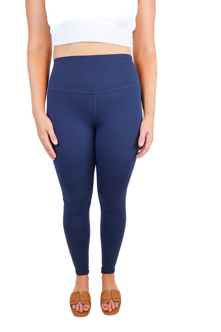 lululemon navy leggings (s)*