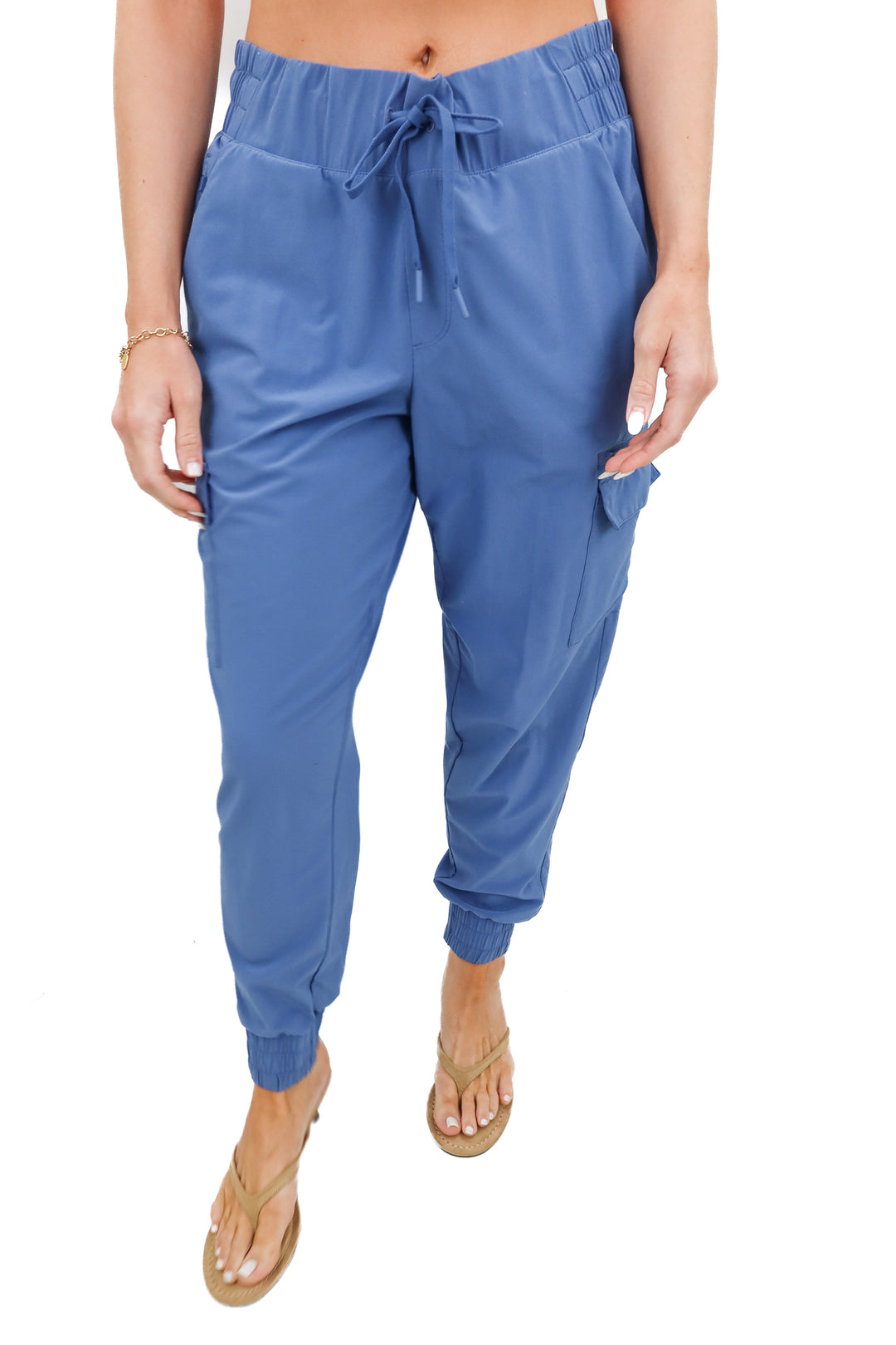 all in motion blue joggers (m)