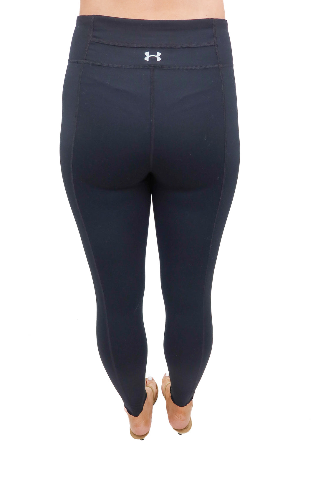 under armour black leggings (m)