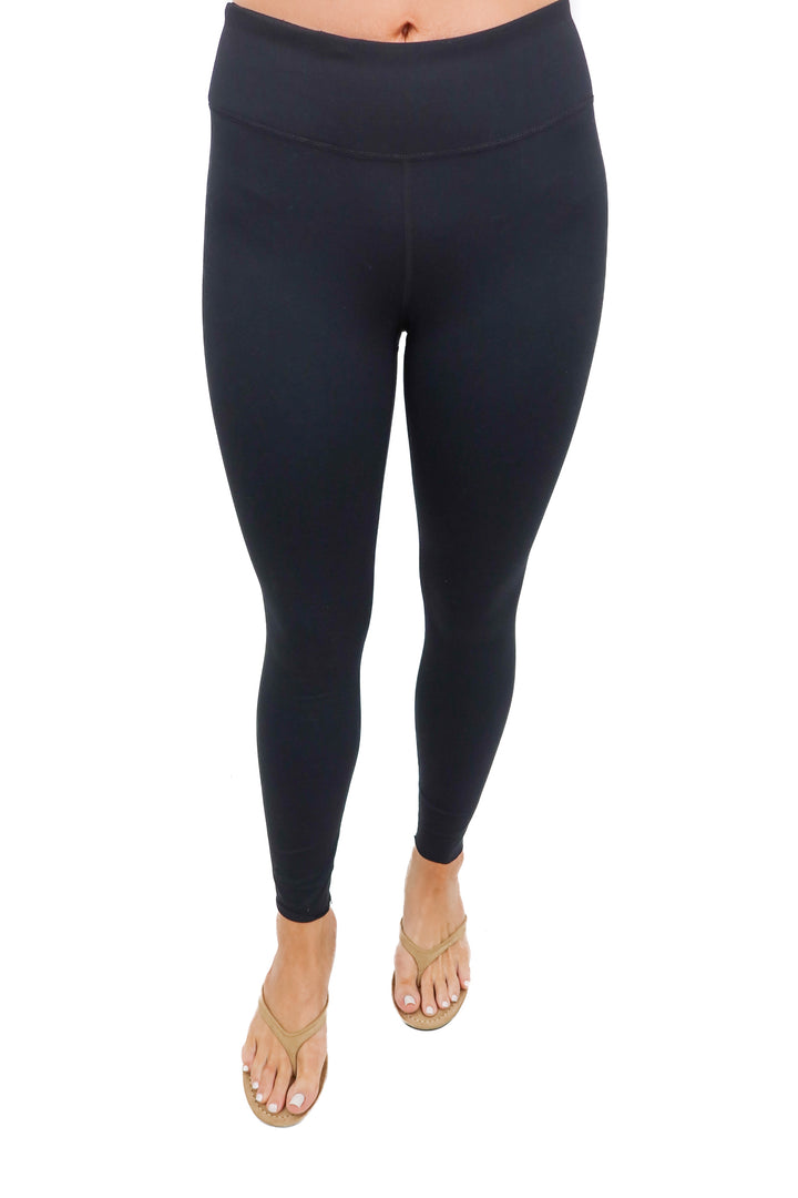 under armour black leggings (m)
