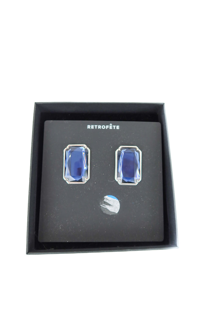 Retrofete sapphire earrings NWT (retail $98)