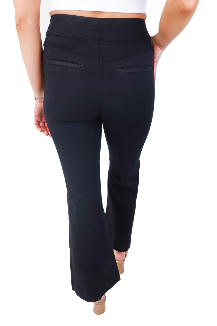 spanx black pull on pant (xs; retail $148)