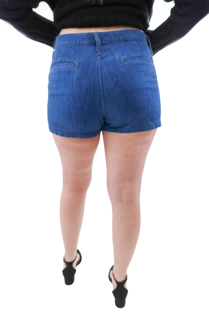 j.crew medium wash denim shorts (30; retail $58.50))