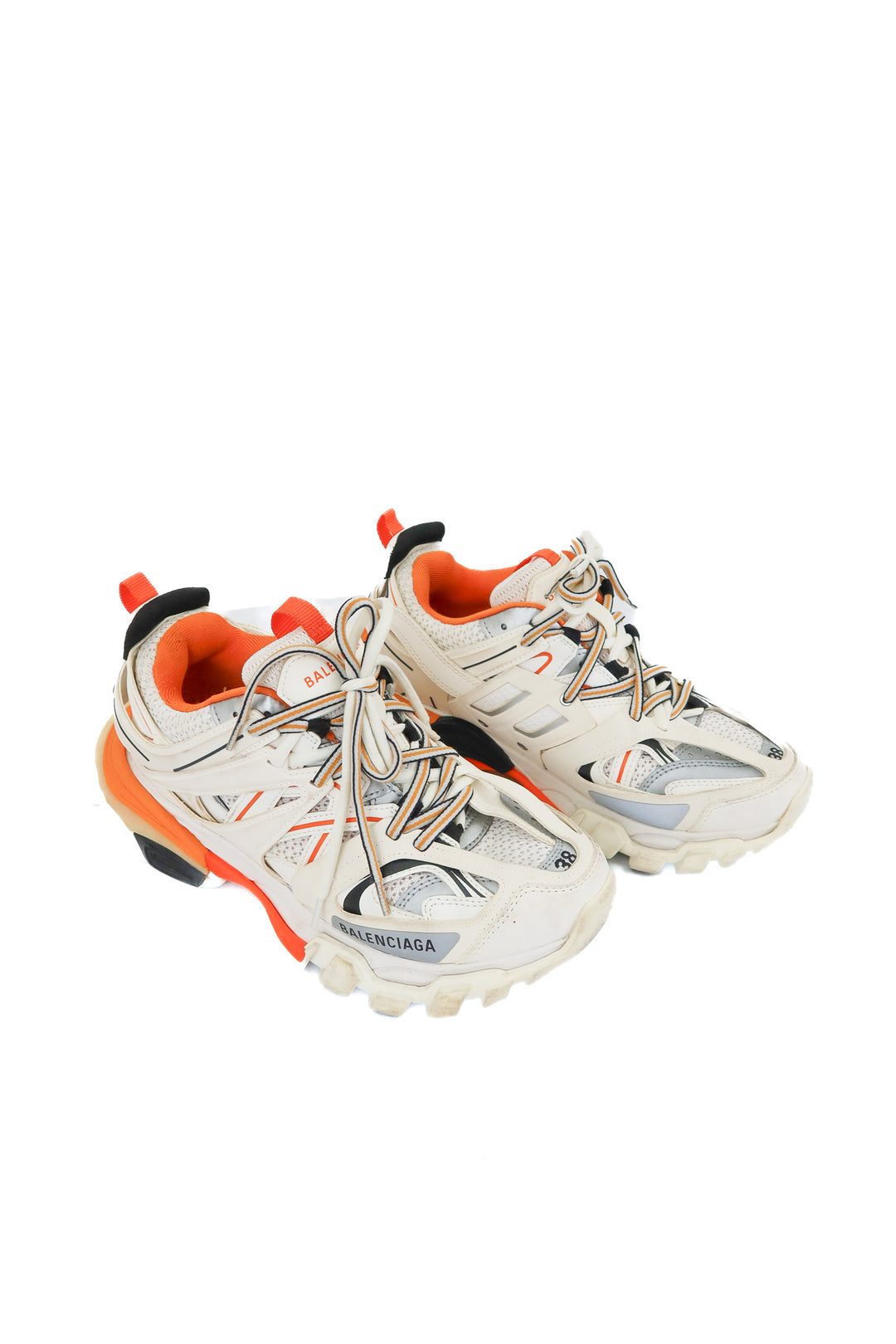 Balenciaga Track Sneakers Off-White (38; retail $1,190)