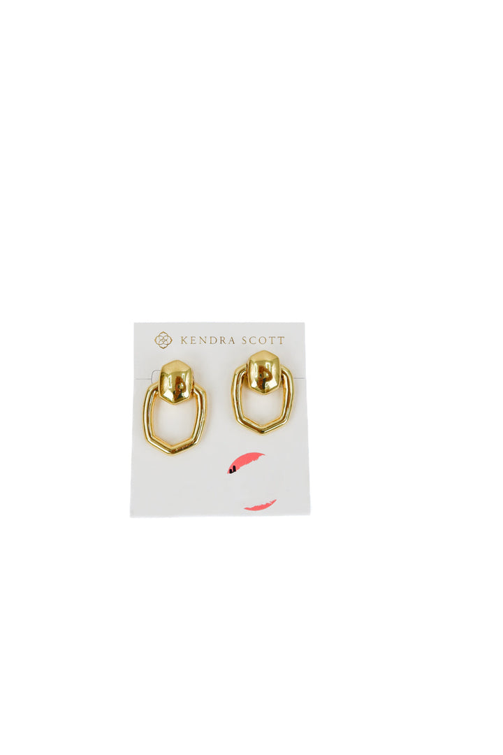 Kendra Scott gold earrings NWT (retail $75)