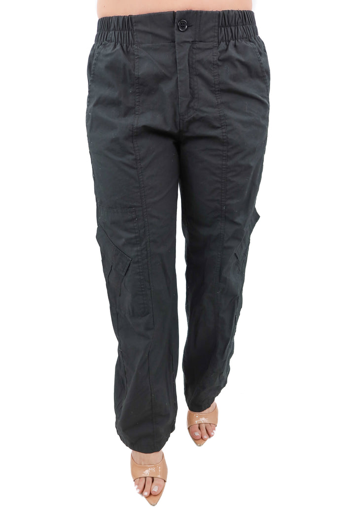 forever 21 black cargo pants (S; retail $34.99)