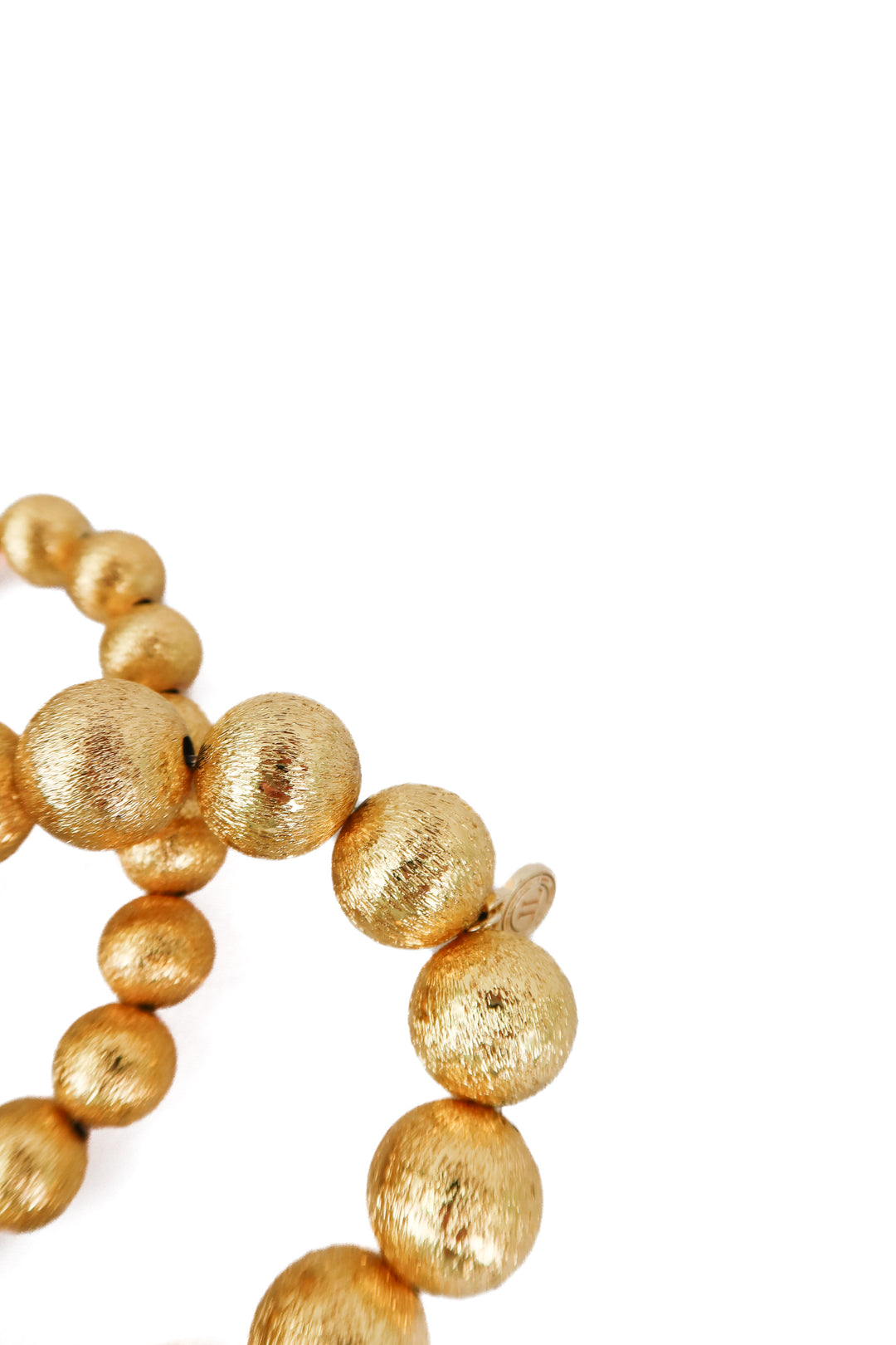 Gold bead bracelets