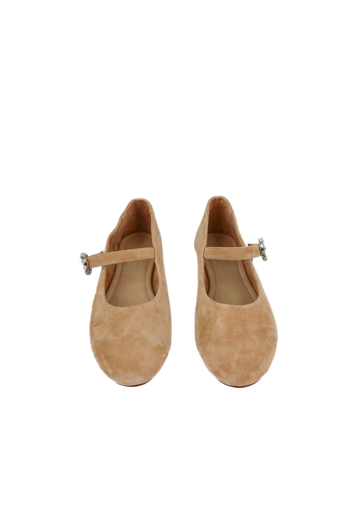Mystique nude flats (8; retail $160)