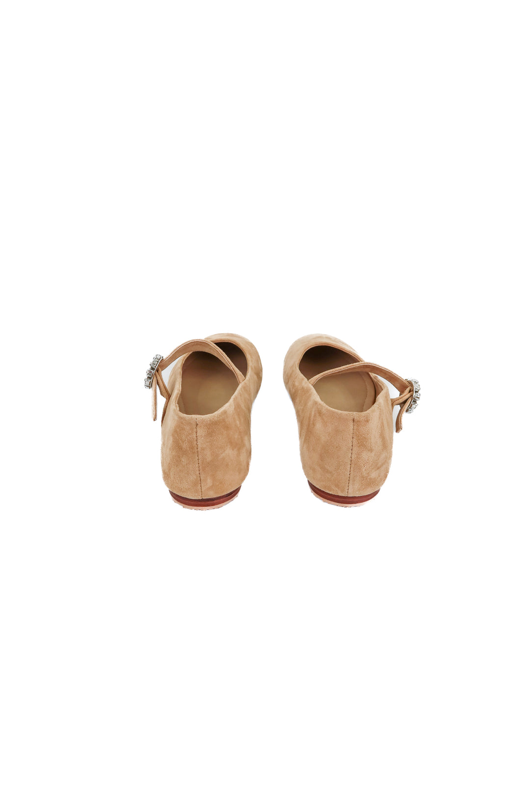 Mystique nude flats (8; retail $160)
