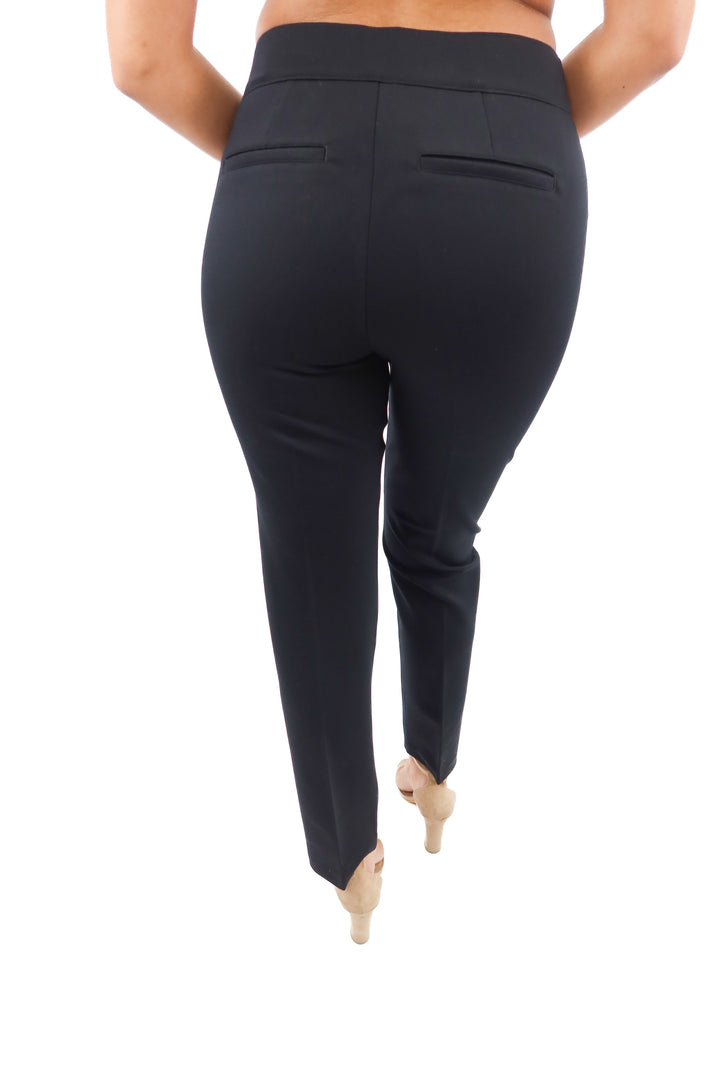 spanx black pbp slim straight pants NWT (M; retail $158)