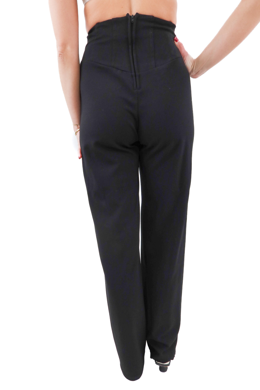 windsor black corset pants (s)
