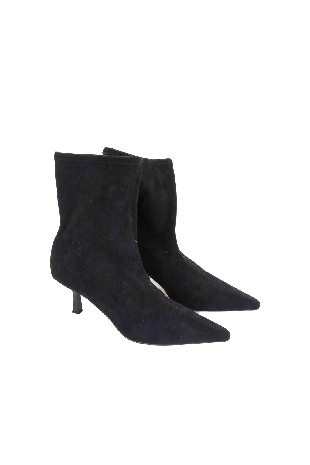 Ann Taylor black suede boots (7.5)