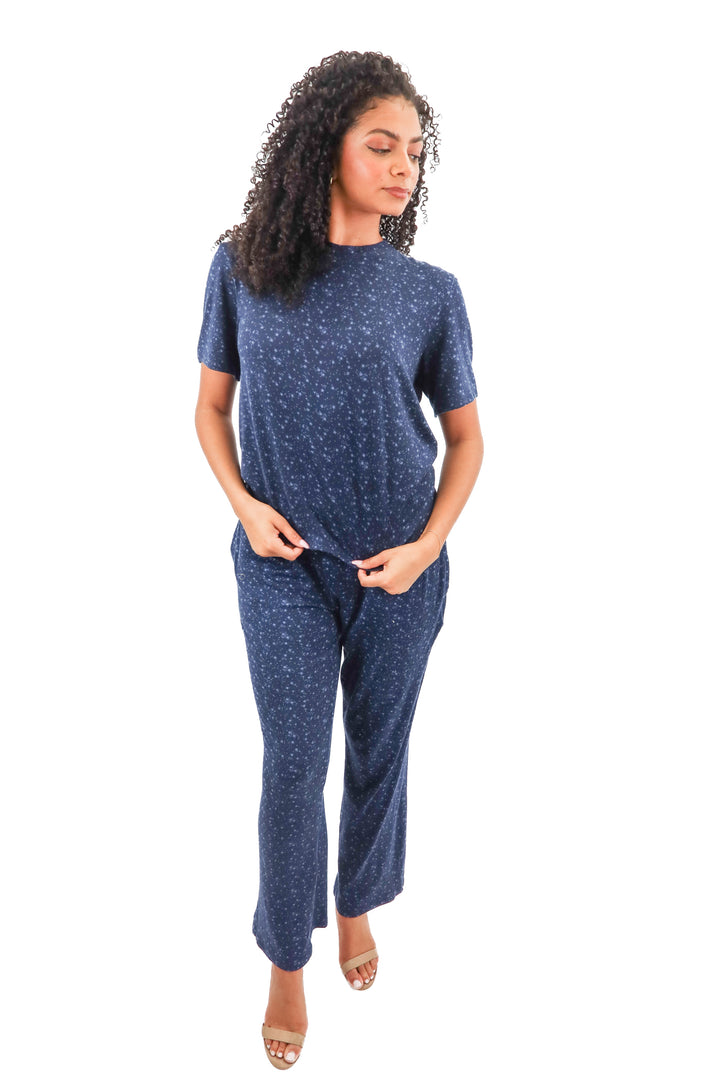 tommy john blue stars pajama set (M)