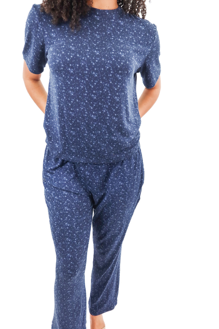 tommy john blue stars pajama set (M)