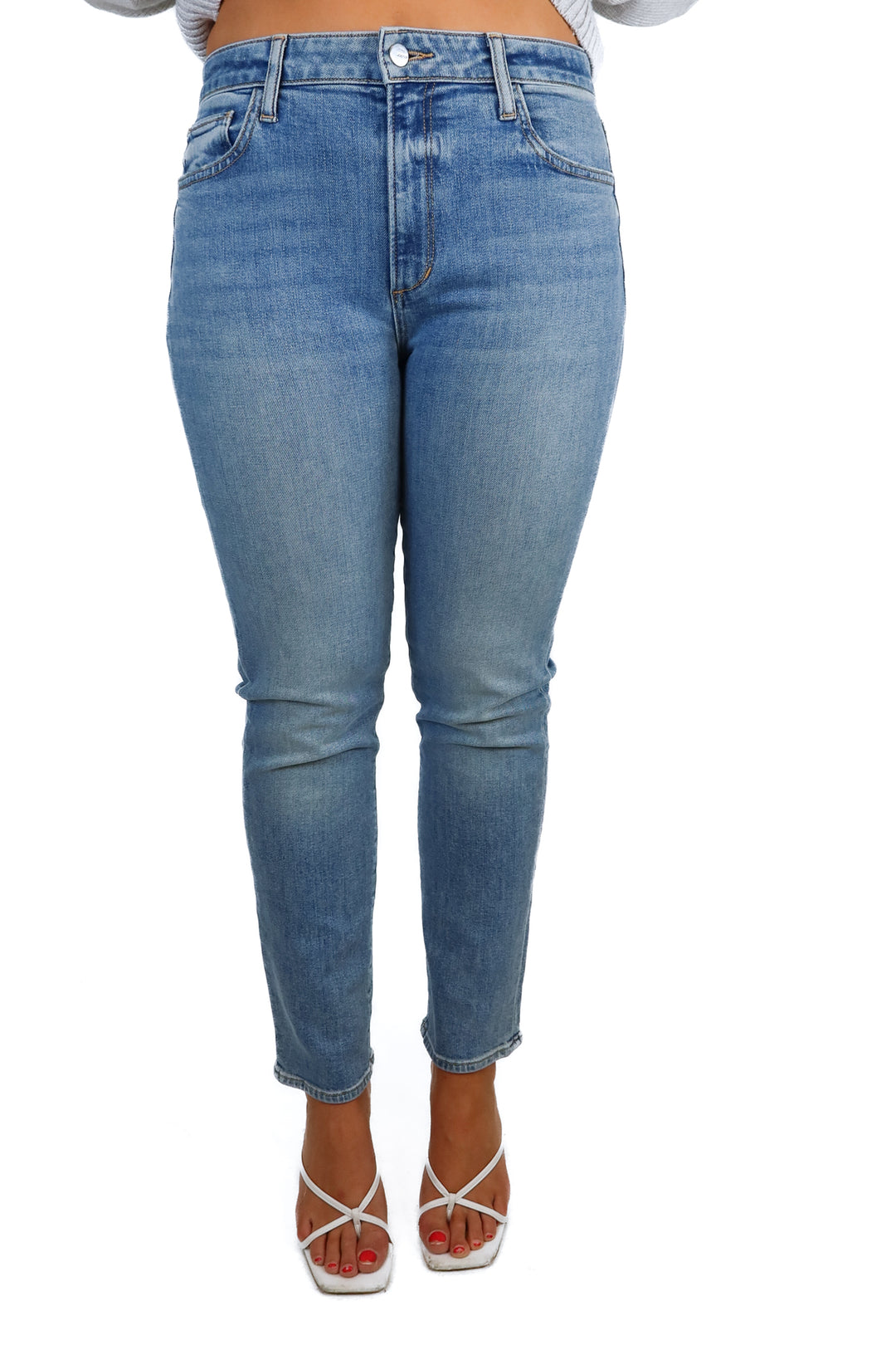 joe's light wash high rise slim straight jeans NWT (XXL/30)