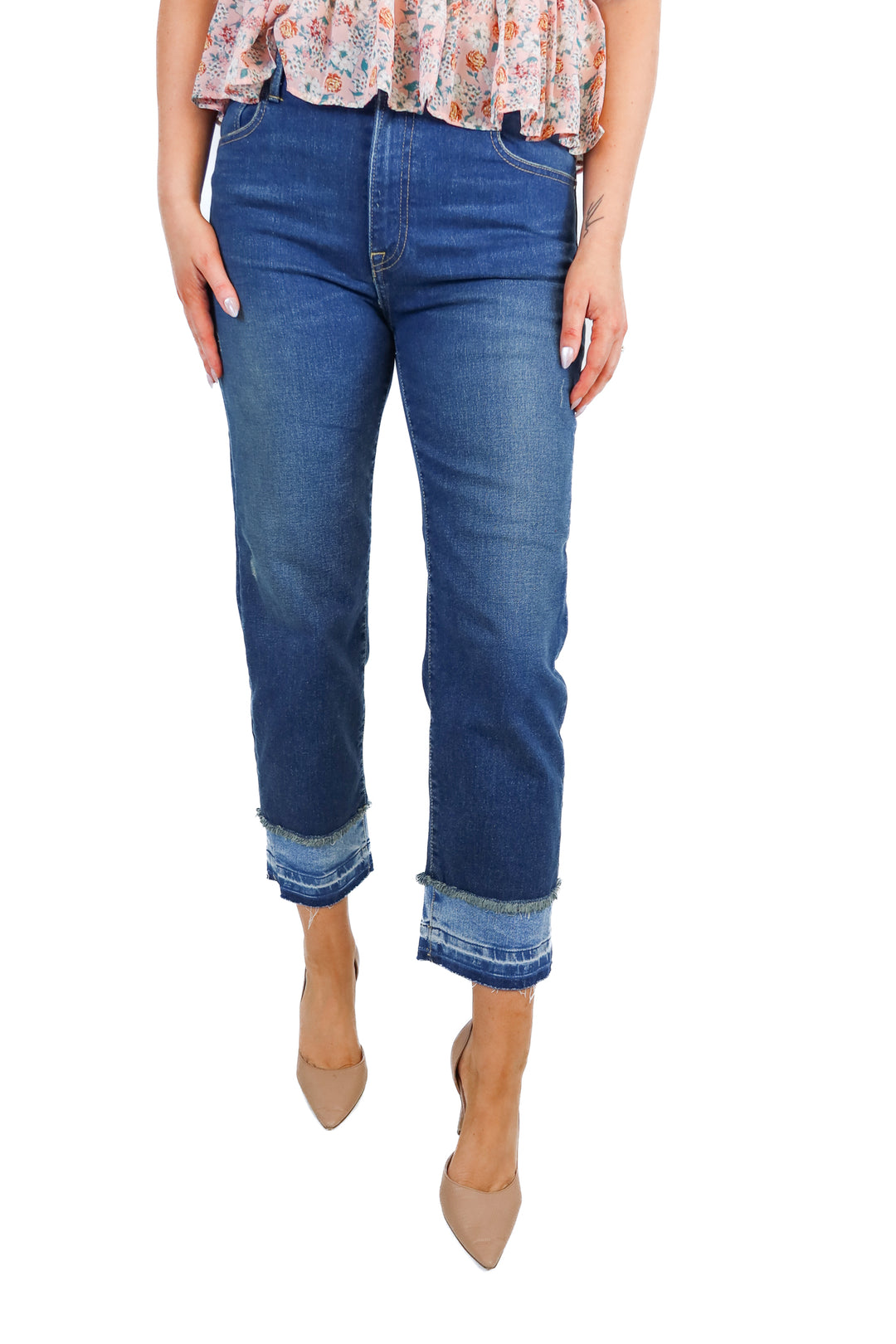 able dark wash skinny straight leg jeans (29)