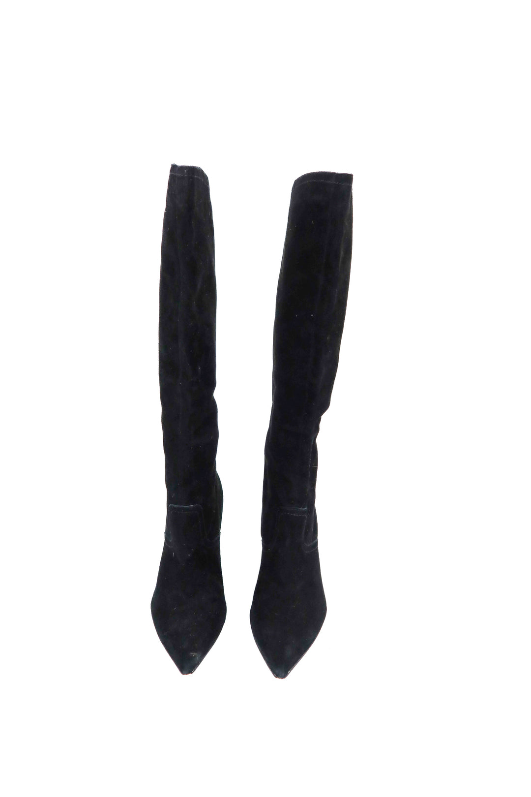 Dolce Vita black suede boots (7; retail $200)