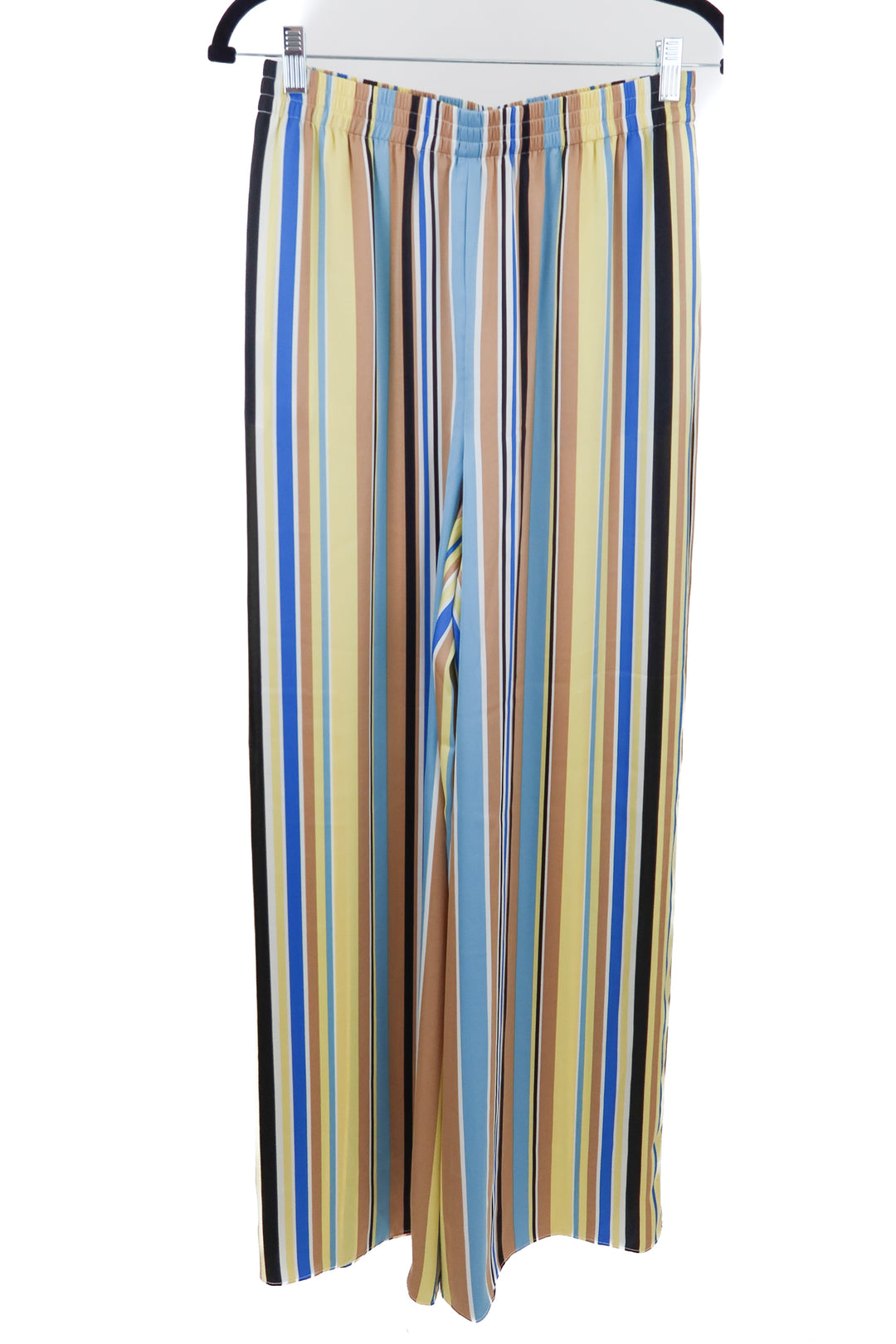 favorite daughter striped satin pants (m; retail $268)