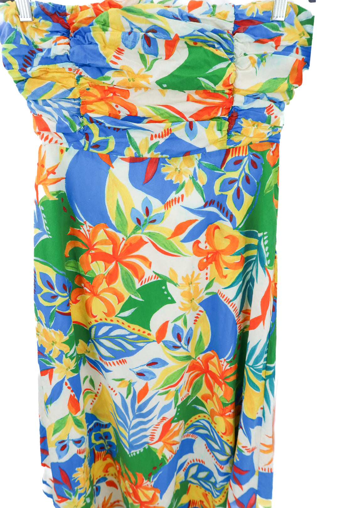 runaway the label troical strapless maxi dress (XL; retail $139)