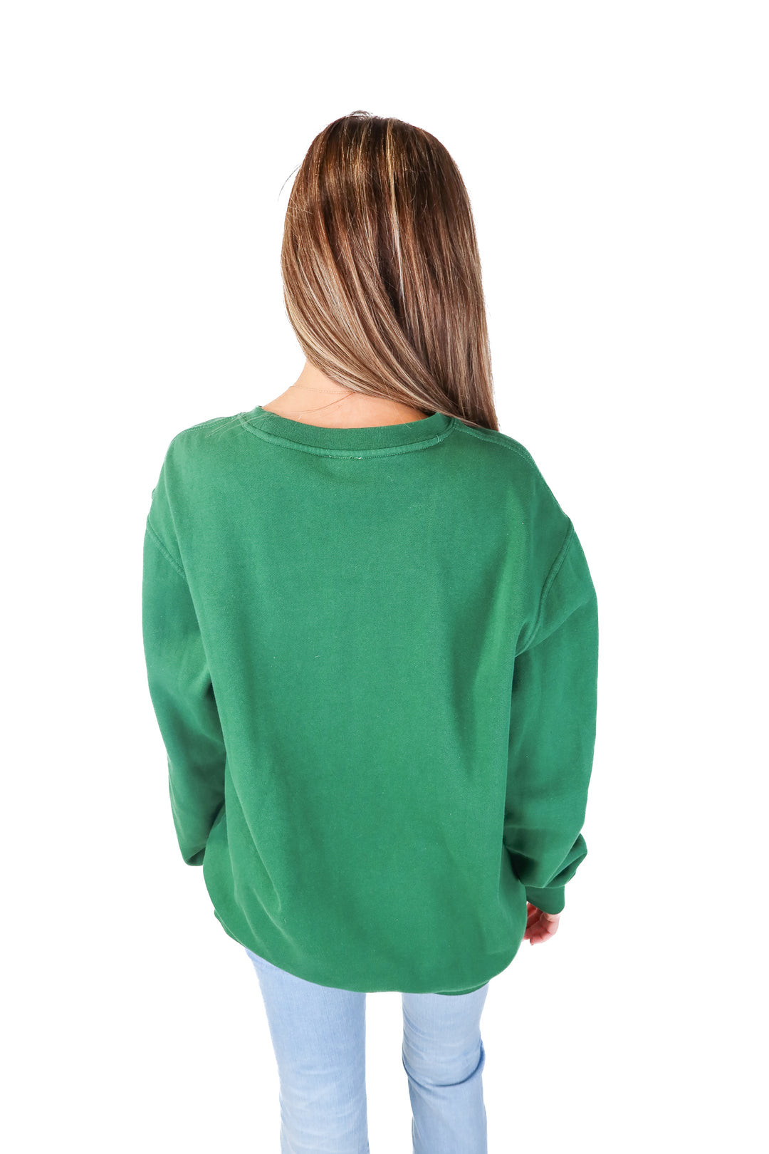 SOLD: stoney clover green crewneck (s/m; retail $128)