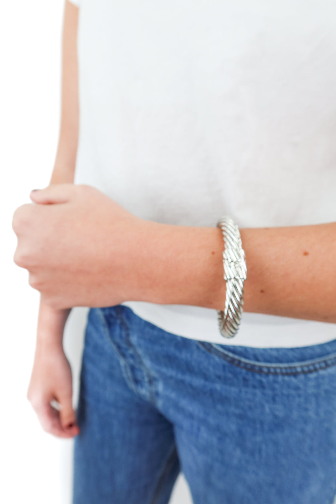 David Yurman Cable Classic Bracelet 7mm (retail $850)