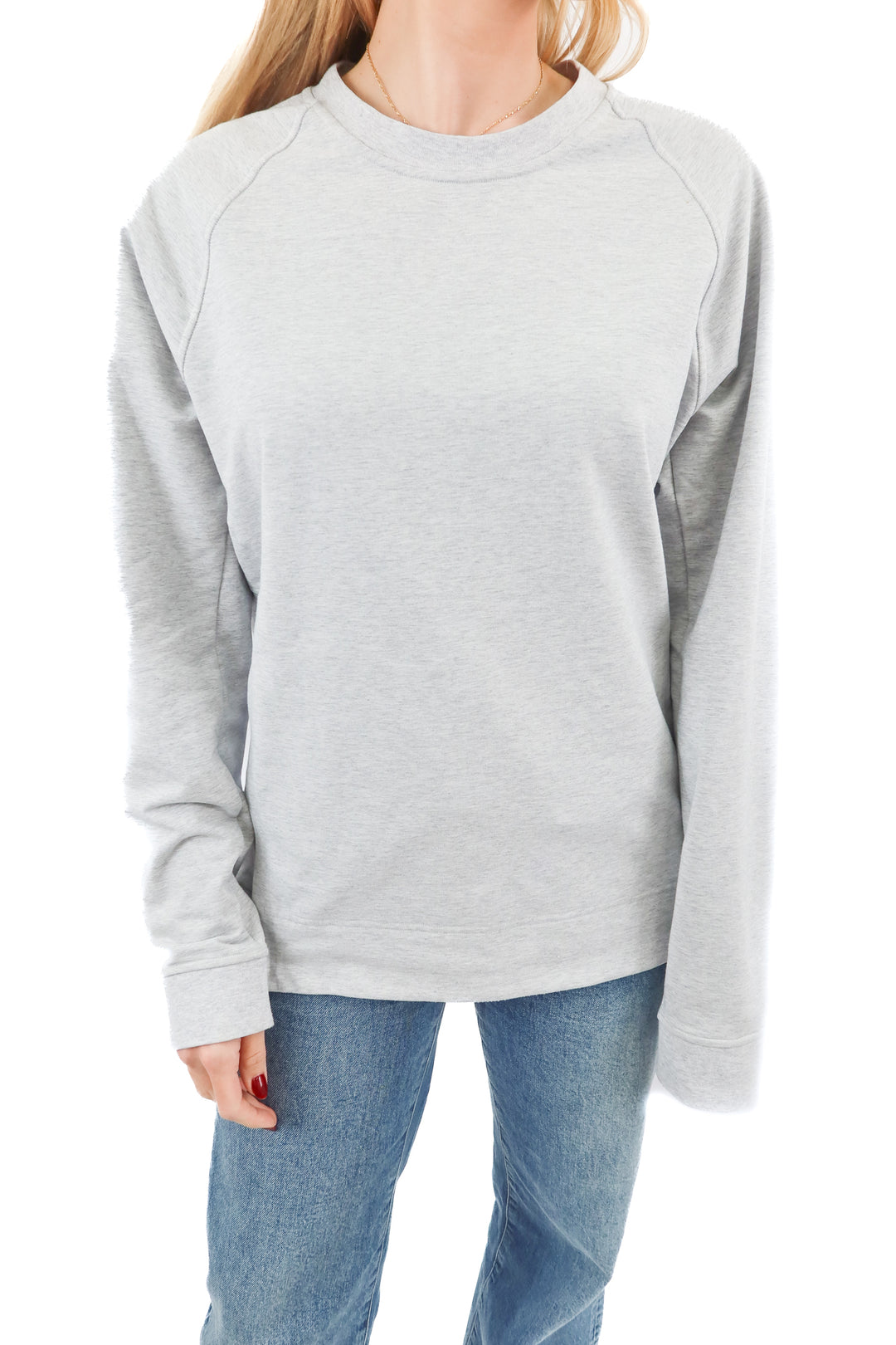 Lululemon grey pullover sweater (M)