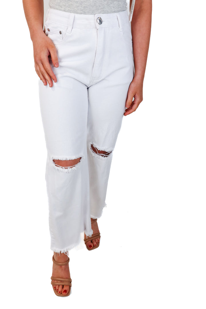 princess polly white distressed jeans (4)