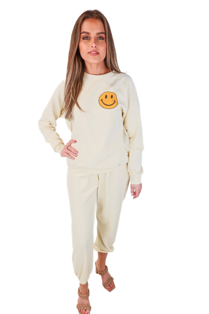 aviator nation yellow lounge set (m)